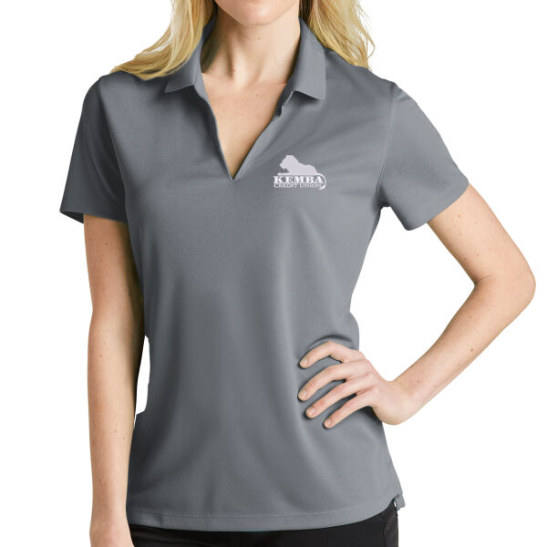 Kemba Credit Union Embroidered - Ladies Dri FIT Micro Pique 2.0 Polo Thumbnail