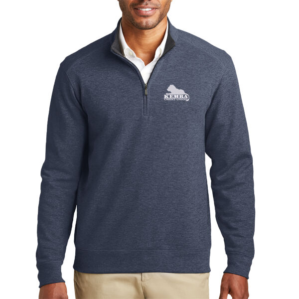 Kemba Credit Union Embroidered - Interlock 1/4 Zip Thumbnail
